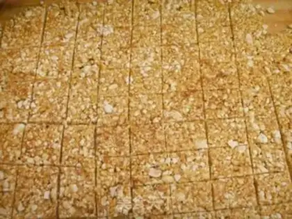 Make Peanut cake step 8