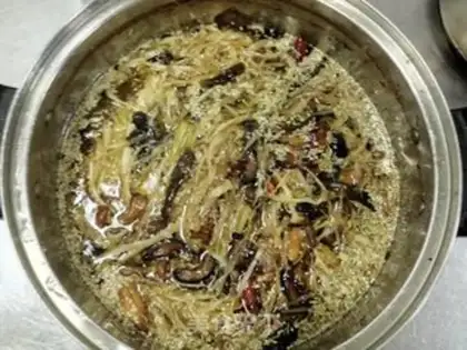 Make Vanilla oil, mushrooms step 8