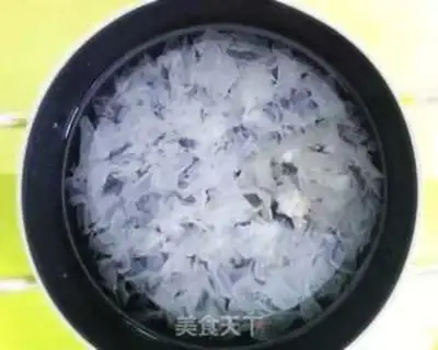 Make ♪ Black-tree silver-eared ♪ step 1
