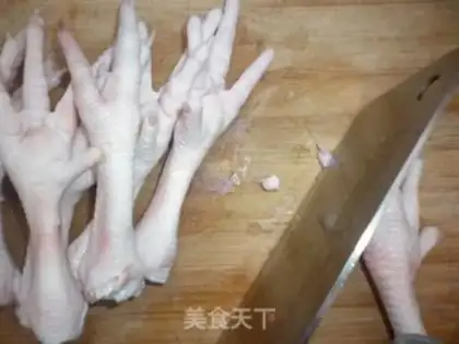 Make Hot chicken feet step 0