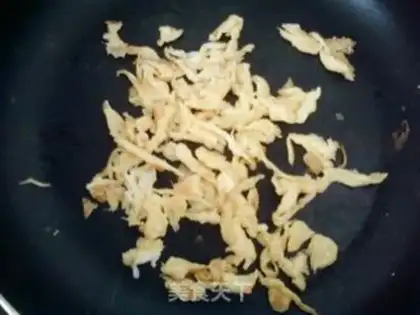 Make Garlic ham and egg fried rice step 6
