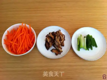 Make Five-colored fish noodles step 1