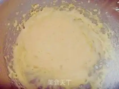 Make Blueberry sauce cake step 2