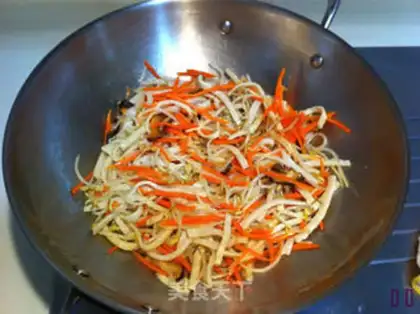 Make Five-colored fish noodles step 10