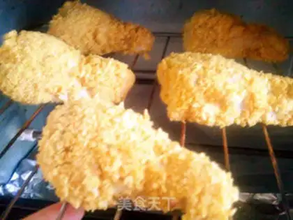 Make No greasy chicken legs step 5