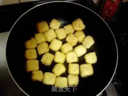 Make Bean bubbles step 3
