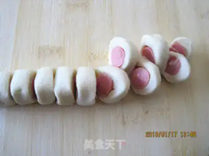 Make Hot dog bread step 8