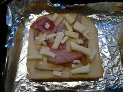 Make Toast pizza step 13