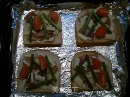 Make Toast pizza step 15