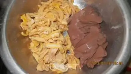 Make Garlic and chicken step 2