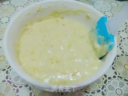 Make Banana chocolate marfin step 4