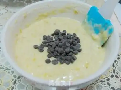 Make Banana chocolate marfin step 5
