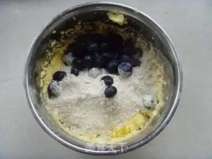 Make oatmeal blueberry marfin step 5