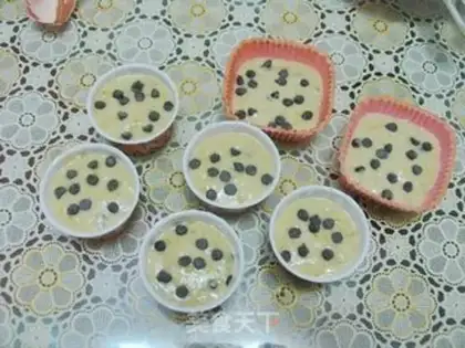 Make Banana chocolate marfin step 6
