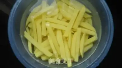 Make French fries step 3