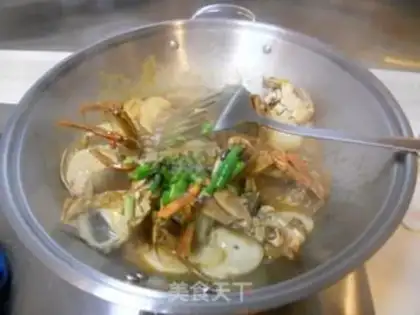 Make Crab fried cake step 8