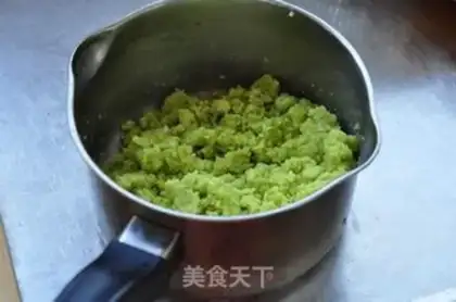 Make Emerald rice cake step 3