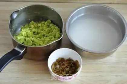 Make Emerald rice cake step 4