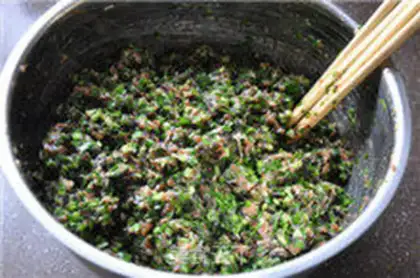 Make The meat dumplings step 9