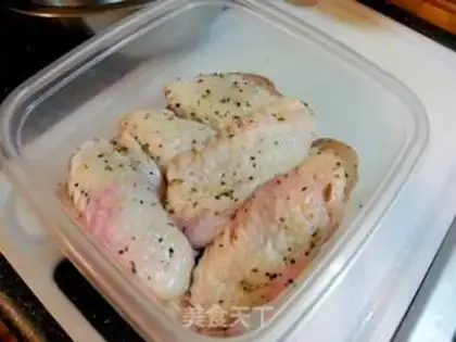 Make Lemon pepper chicken wings step 2