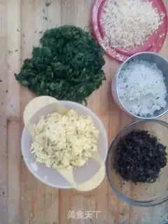 Make Spinach dumplings step 3