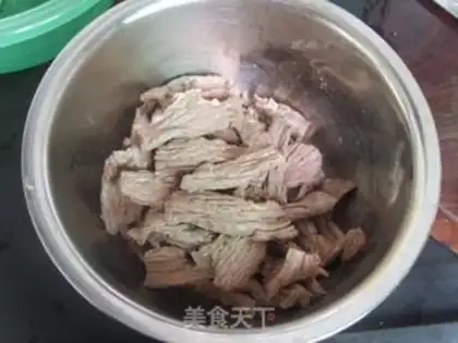 Make Curry beef jerky step 2