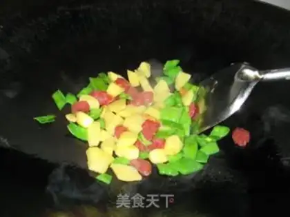 Make curry rice step 3