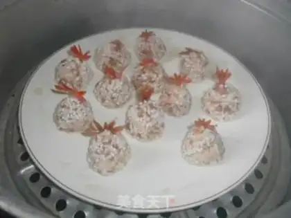 Make Pearl meatballs step 7