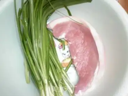 Make Pork dumplings step 0