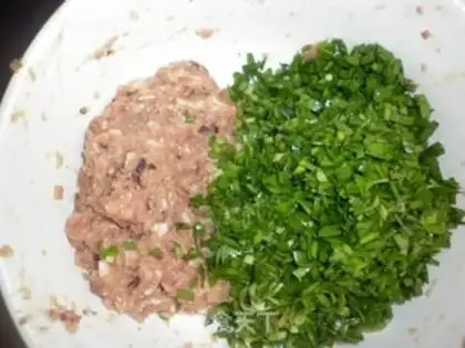 Make Pork dumplings step 4