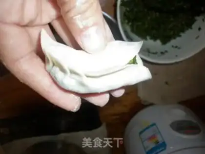 Make Pork dumplings step 7