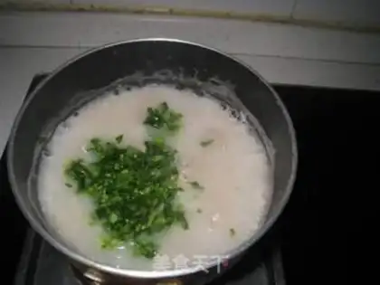 Make The curry of the green vegetables step 4