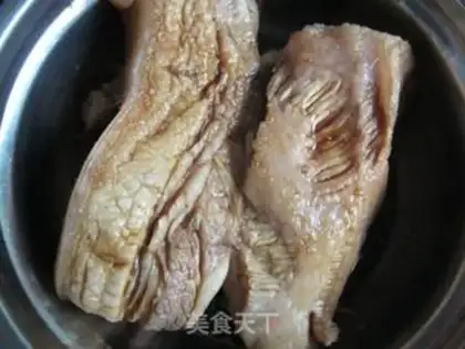 Make Plum chow step 1