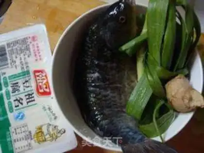 Make Tofu soup step 0