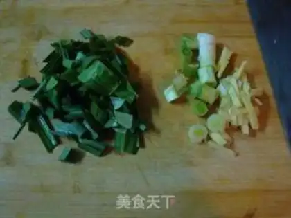 Make Tofu soup step 1