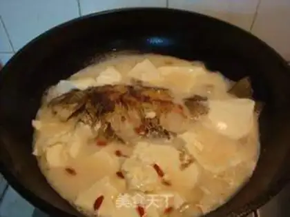 Make Tofu soup step 6