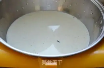 Make Osan pudding step 1