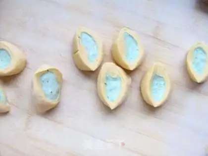 Make Emerald Gold Arctic Shrimp Roat step 16