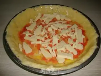 Make Beef mustard pizza step 9