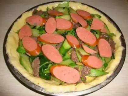 Make Beef mustard pizza step 10