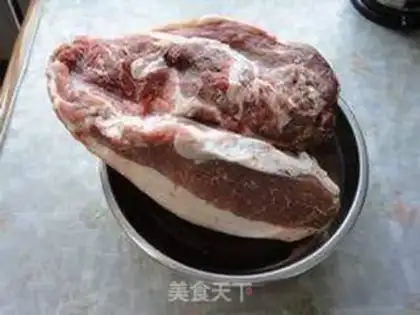 Make Homemade sausages step 1