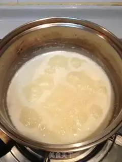 Make Milk taffy step 1