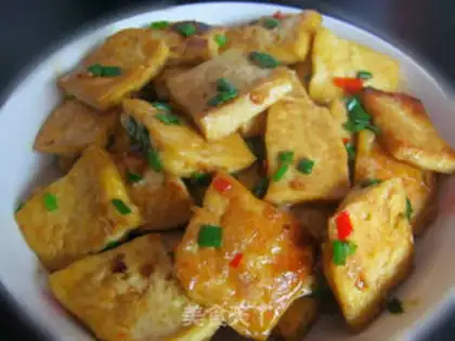 Make Fried tofu step 4