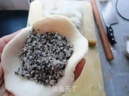 Make Pretzel sesame waffles step 16