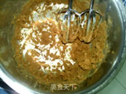 Make Red sugar souffle cookies step 2