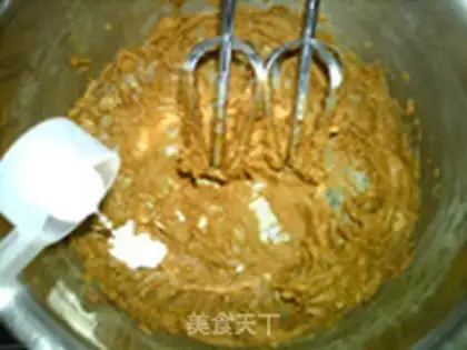Make Red sugar souffle cookies step 4