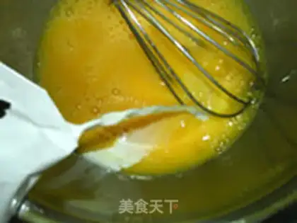 Make Baked sugarless pudding step 2