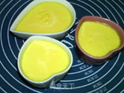 Make Baked sugarless pudding step 7