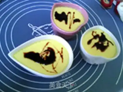 Make Baked sugarless pudding step 8