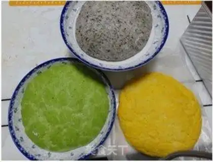 Make Colored buns step 8